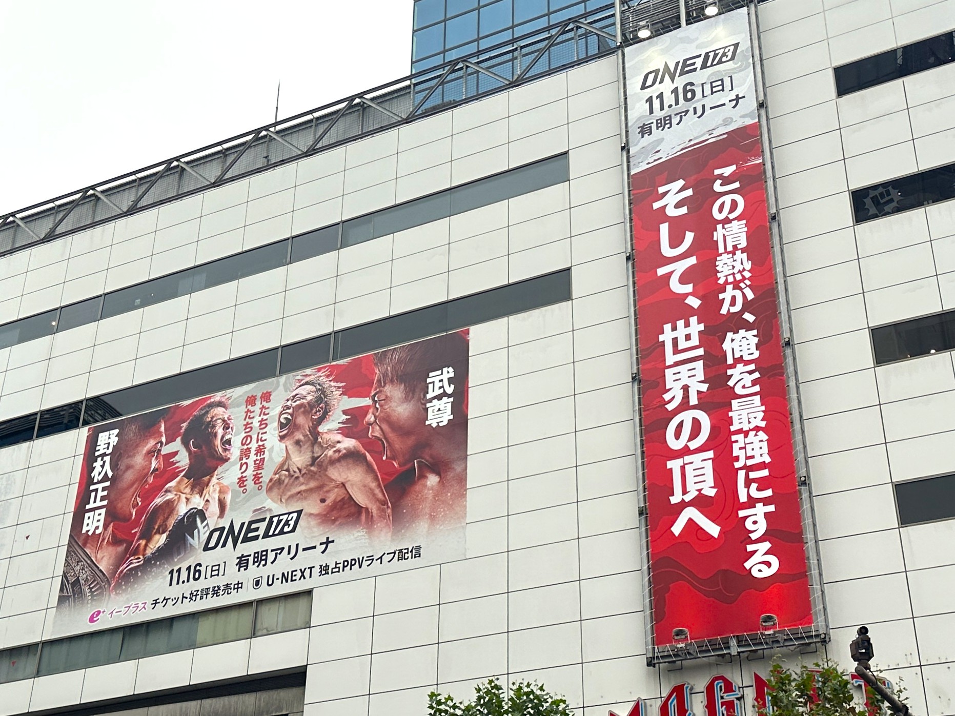 2025年10月 格闘技イベント告知 ＜Bプラン利用＞